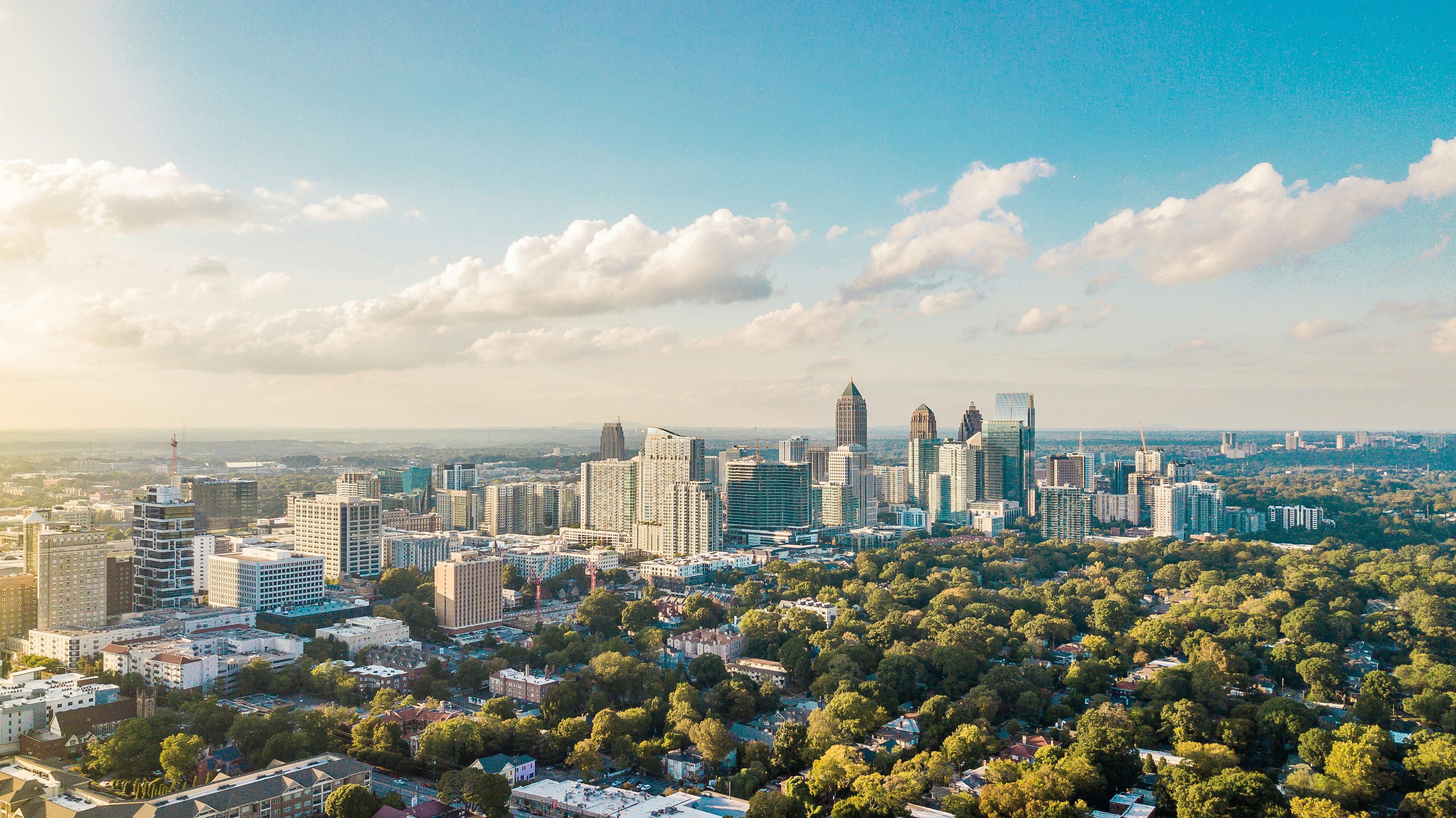 Aerial of Atlanta>