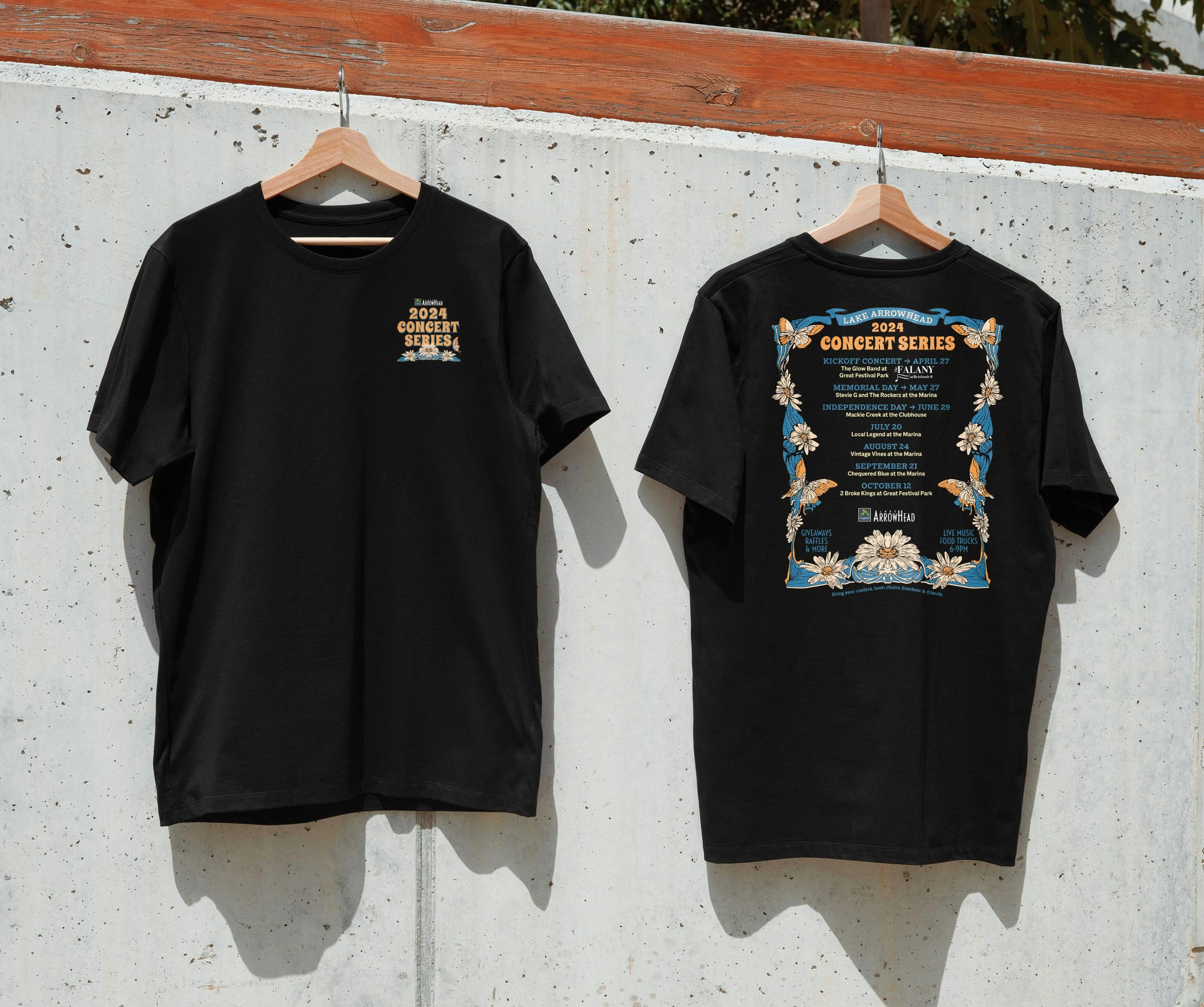 Lake Arrowhead Concert Shirts