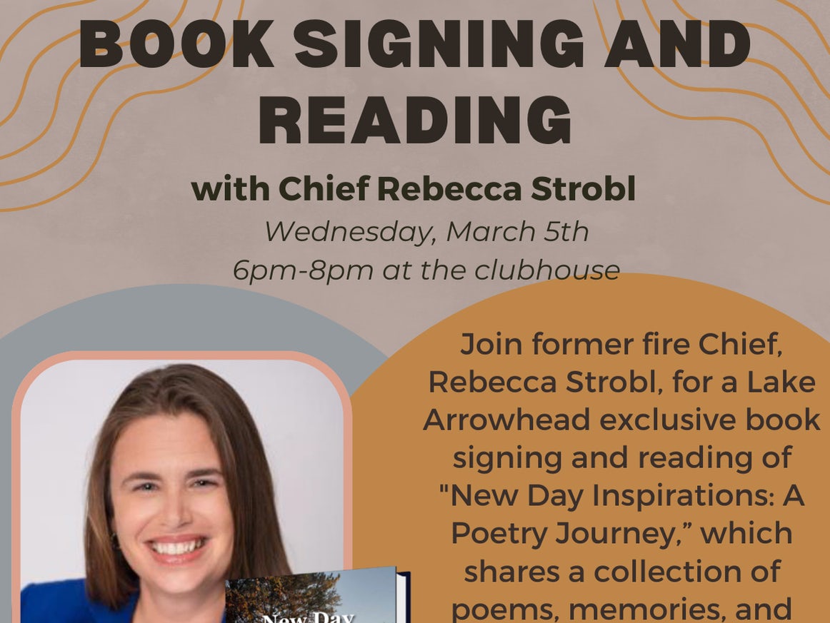 Lake Arrowhead Book Signing>