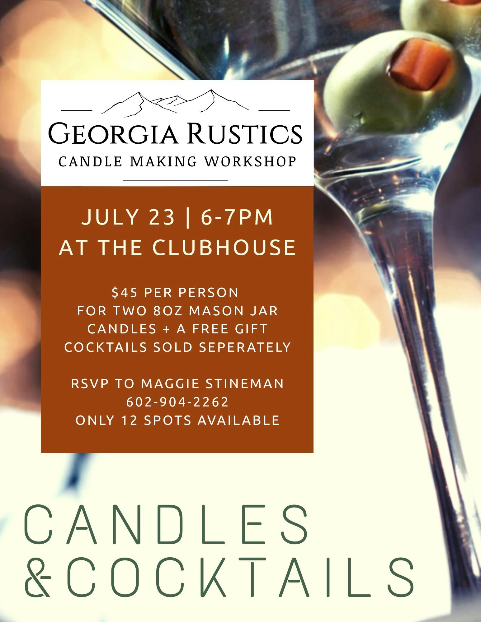 Lake Arrowhead Candles & Cocktails