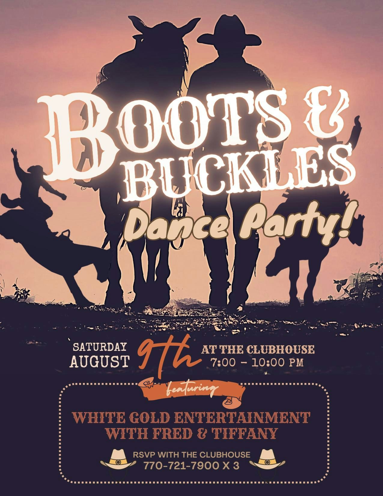 Boots & Buckles Dance Party
