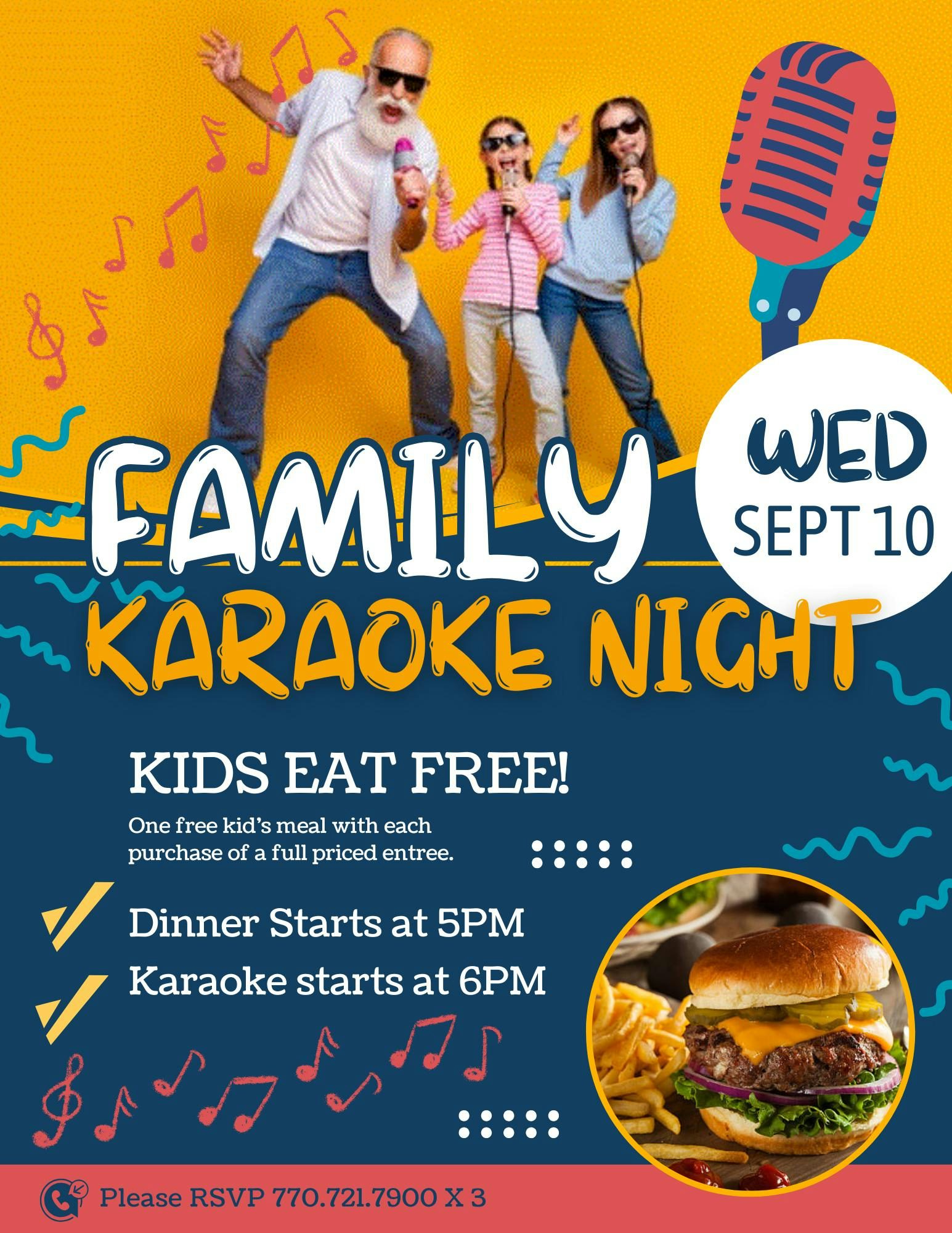 Family Karaoke Night