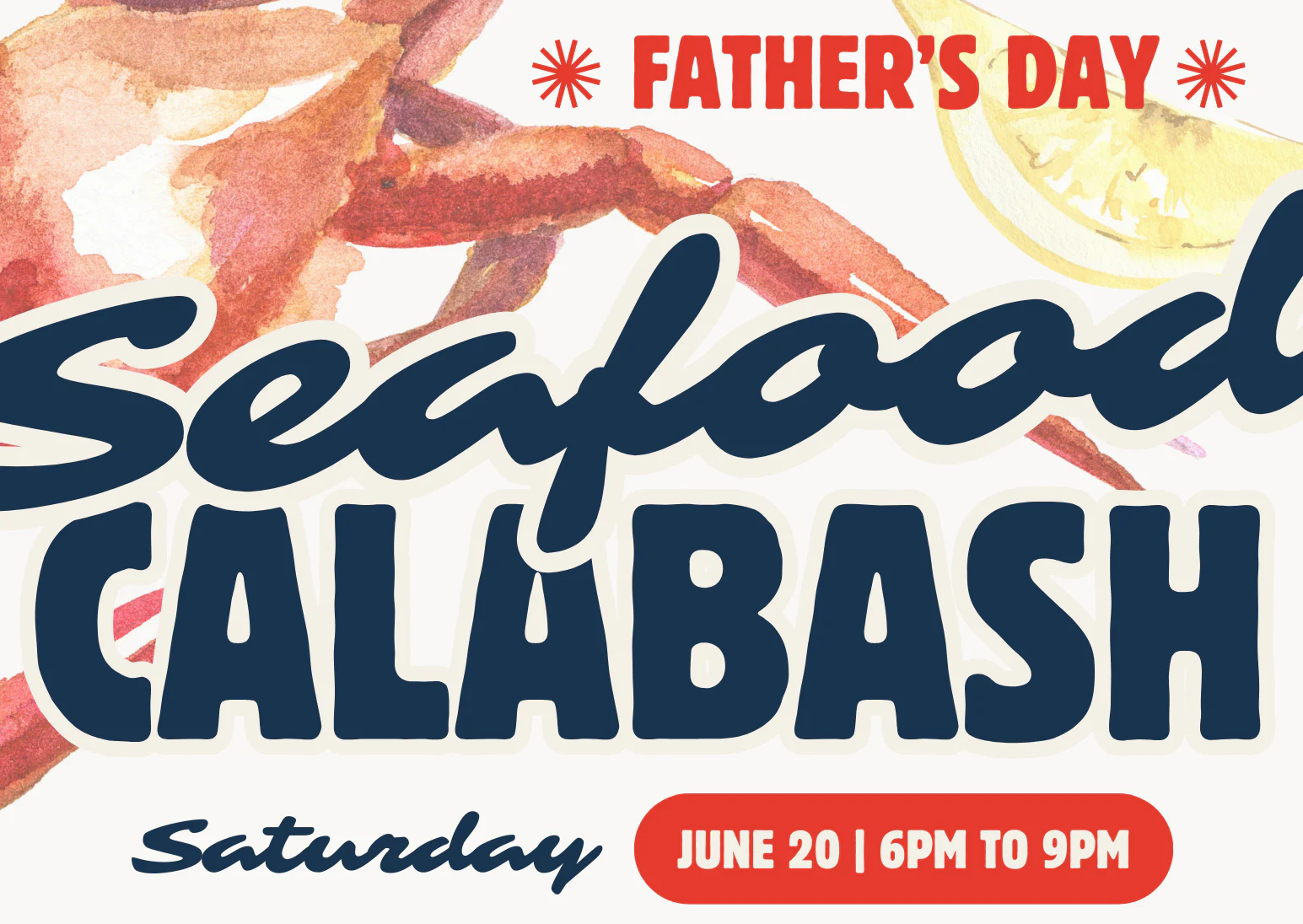 Father's Day Seafood Calabash>