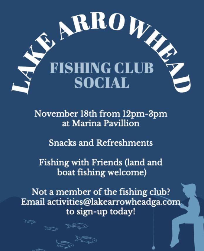 Lake Arrowhead Fishing Club Social
