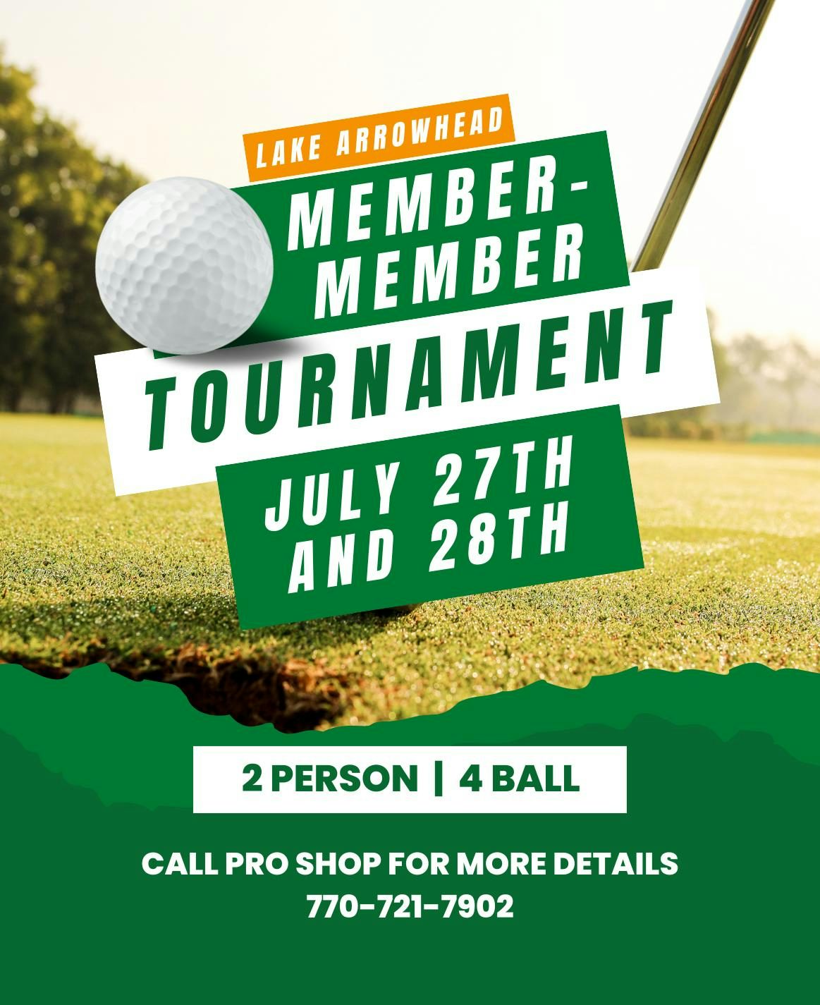 Lake Arrowhead Golf Tournament