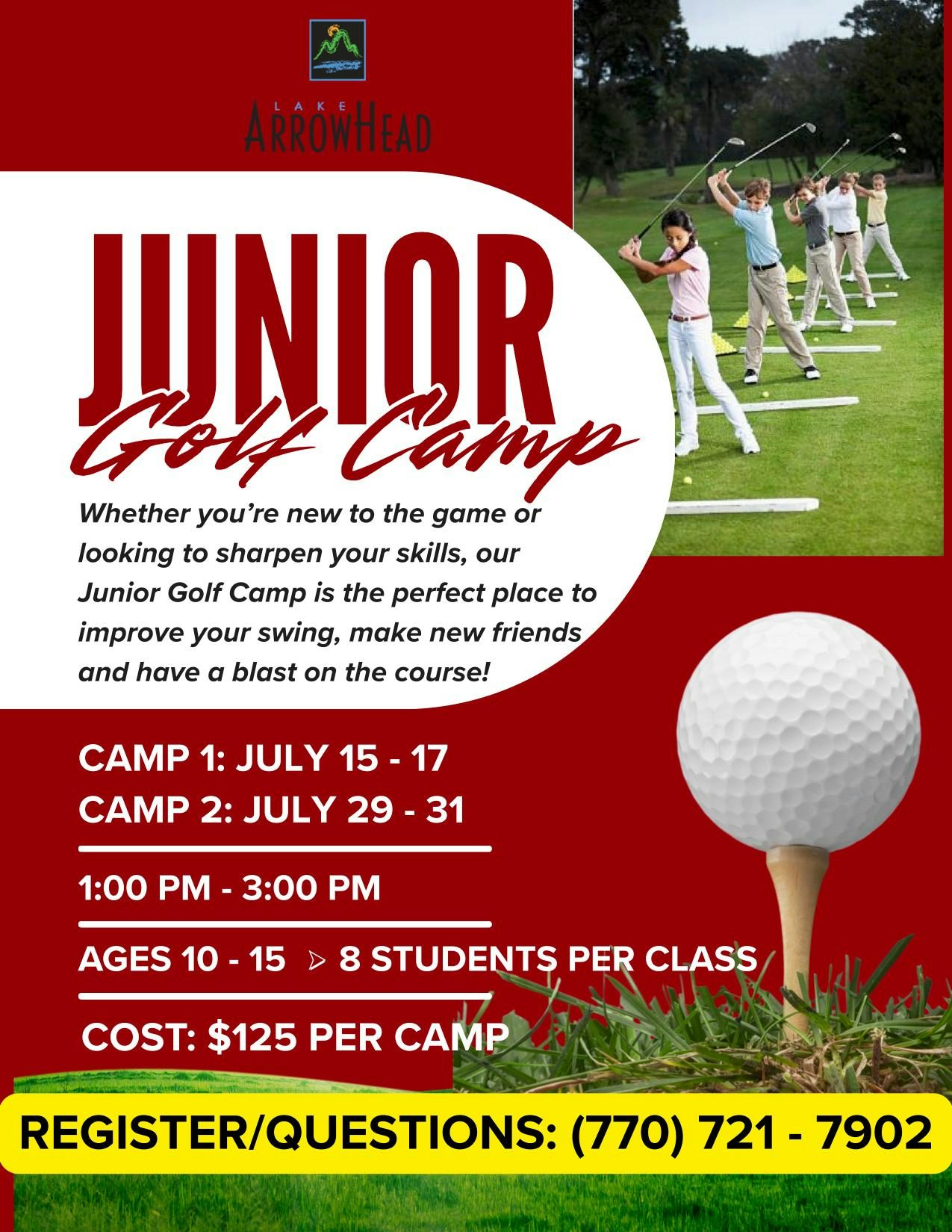Lake Arrowhead Junior Golf Camp