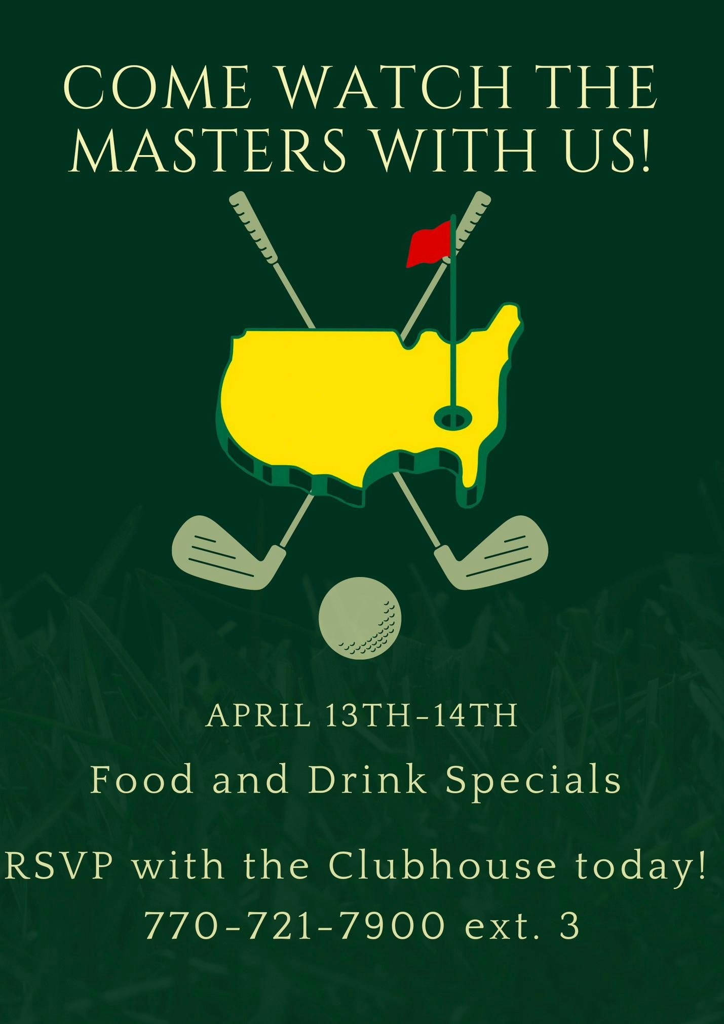 Masters Tournament Watch Party