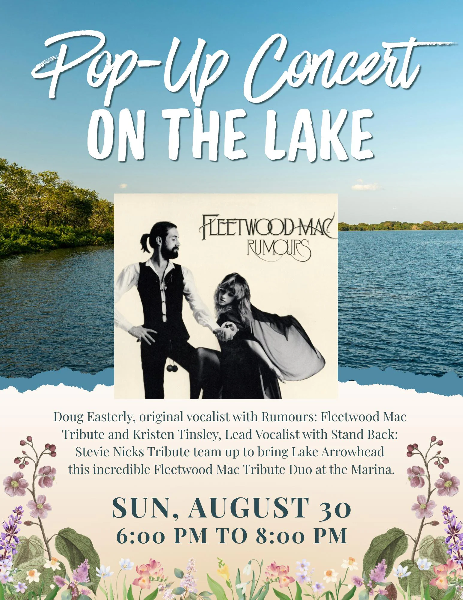 Pop-Up Concert on Lake Arrowhead
