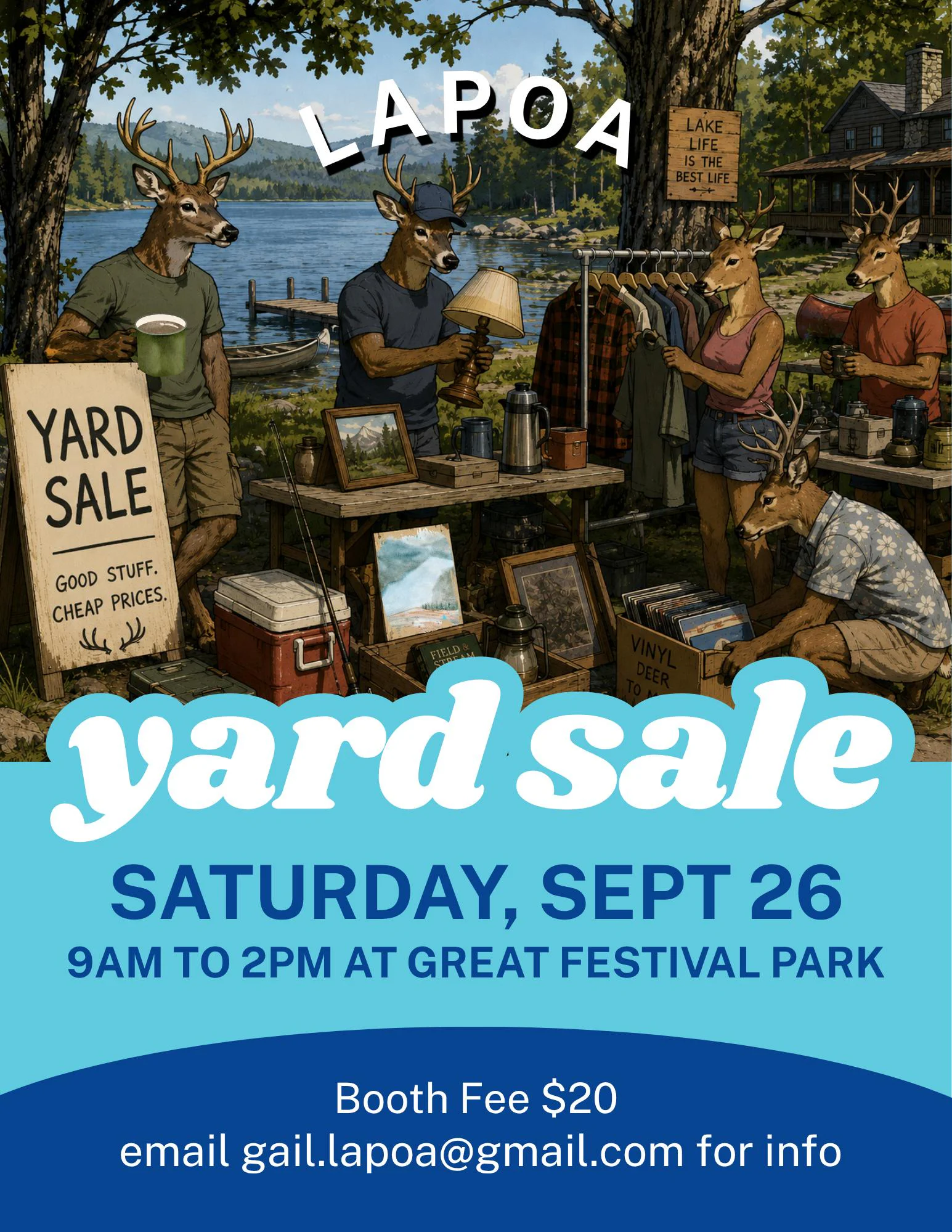 Lake Arrowhead Yard Sale