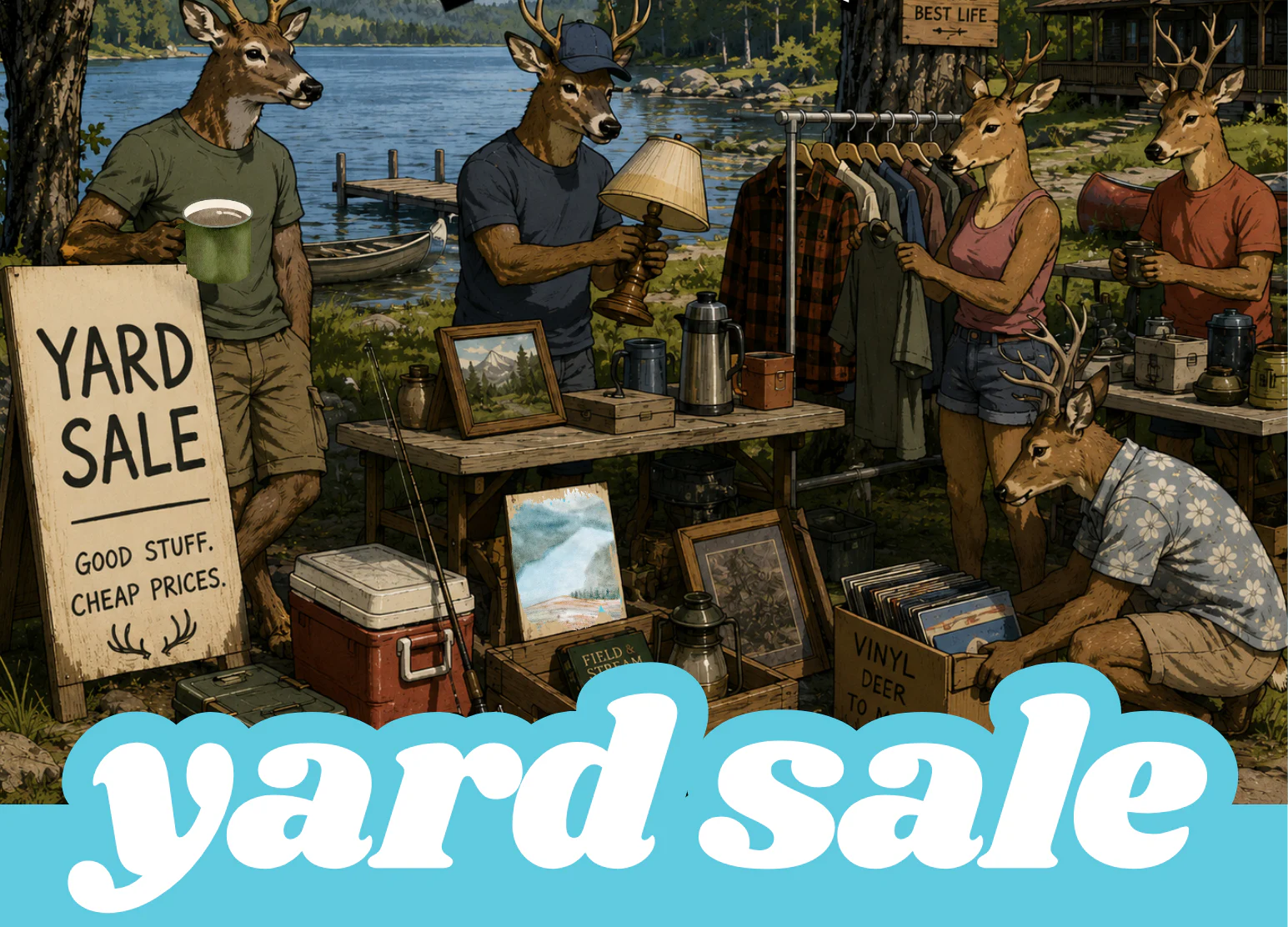 Lake Arrowhead Yard Sale>
