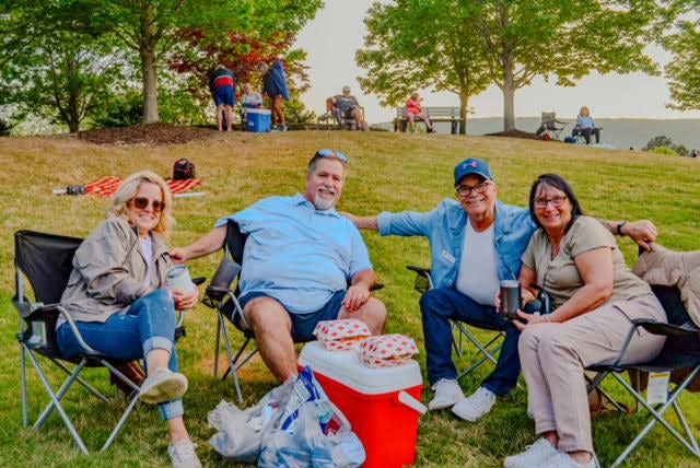 Lake Arrowhead Residents Enjoying Concert