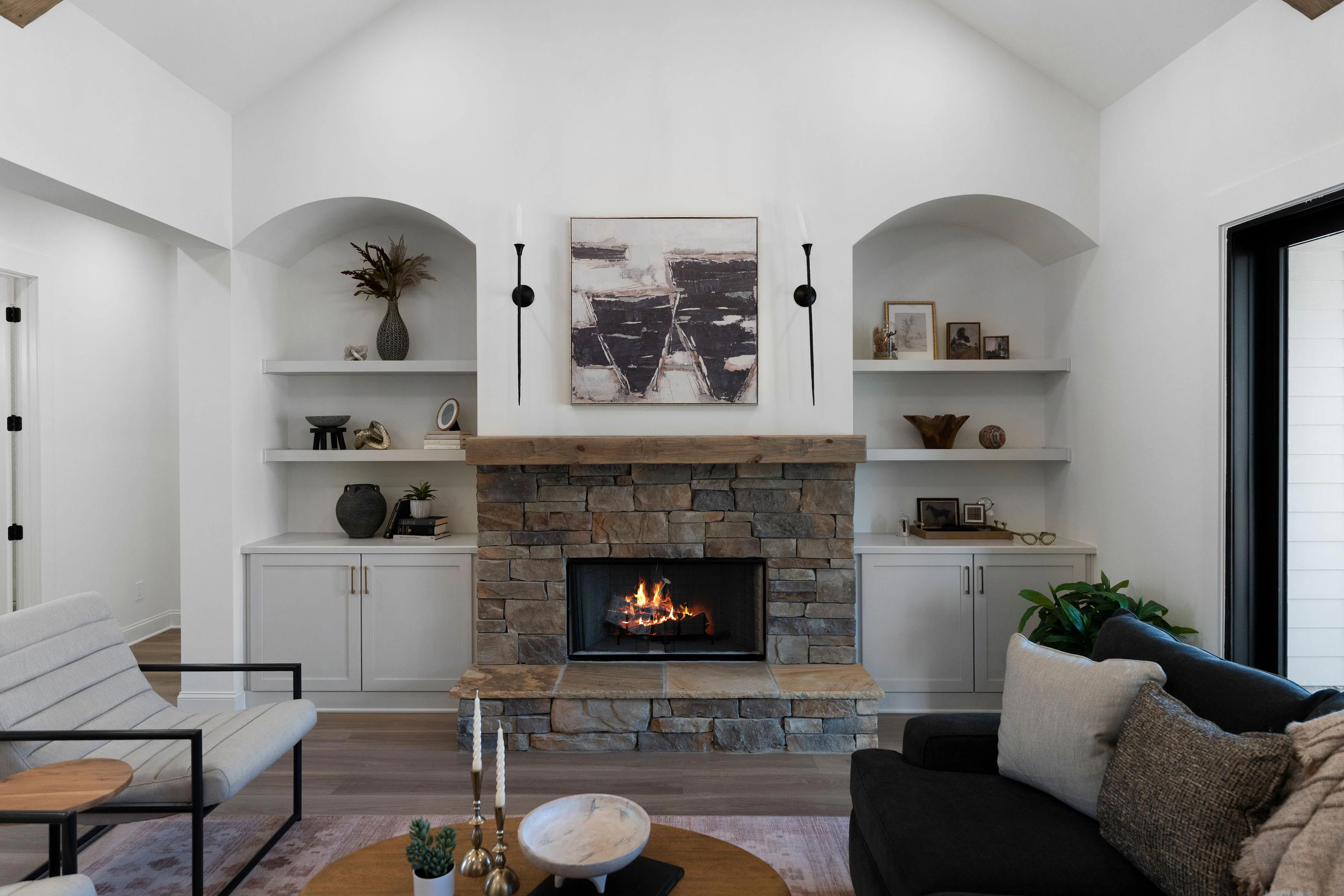 Chestnut B Fireplace Detail