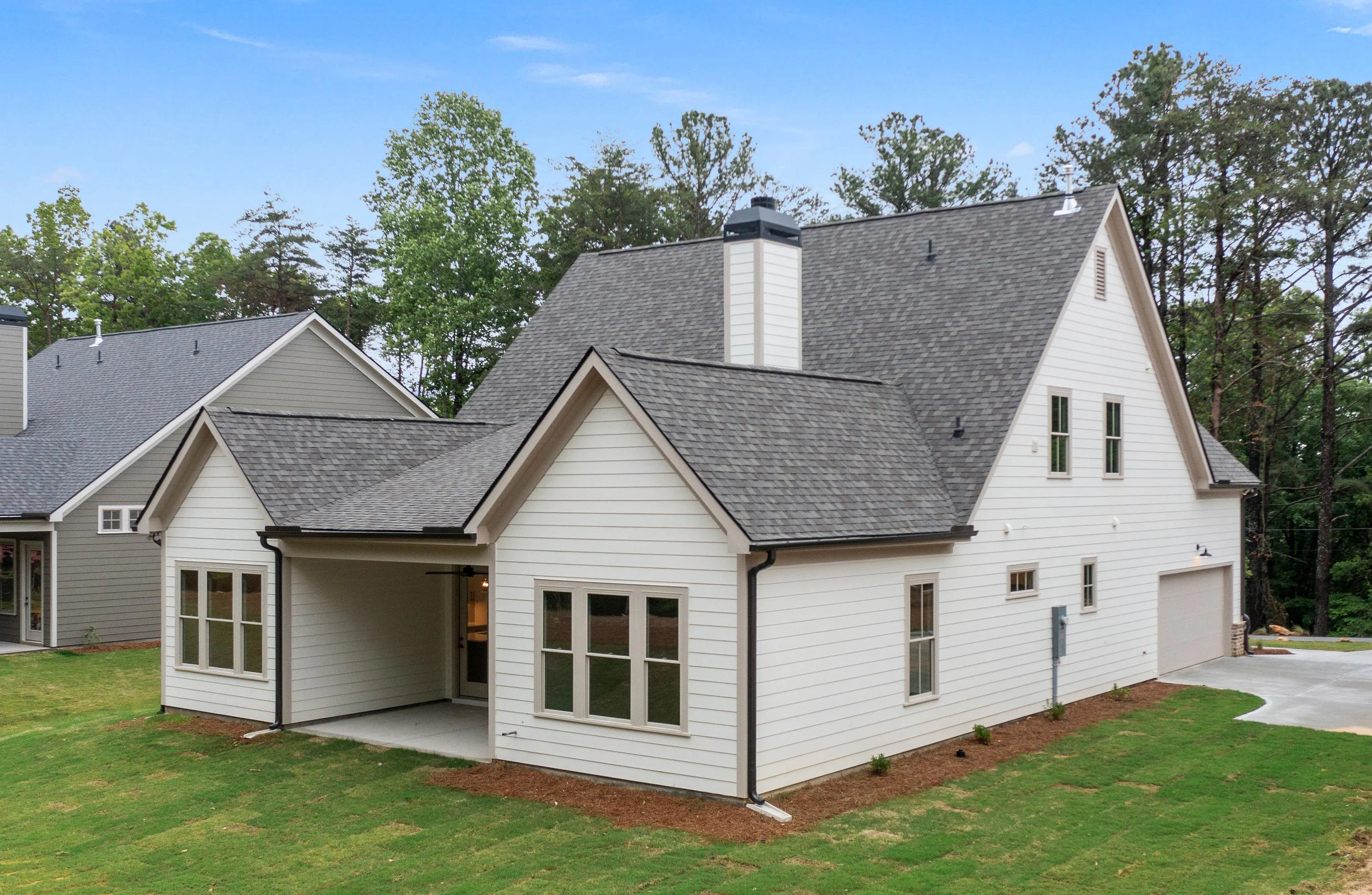 Gardner A Rear Elevation