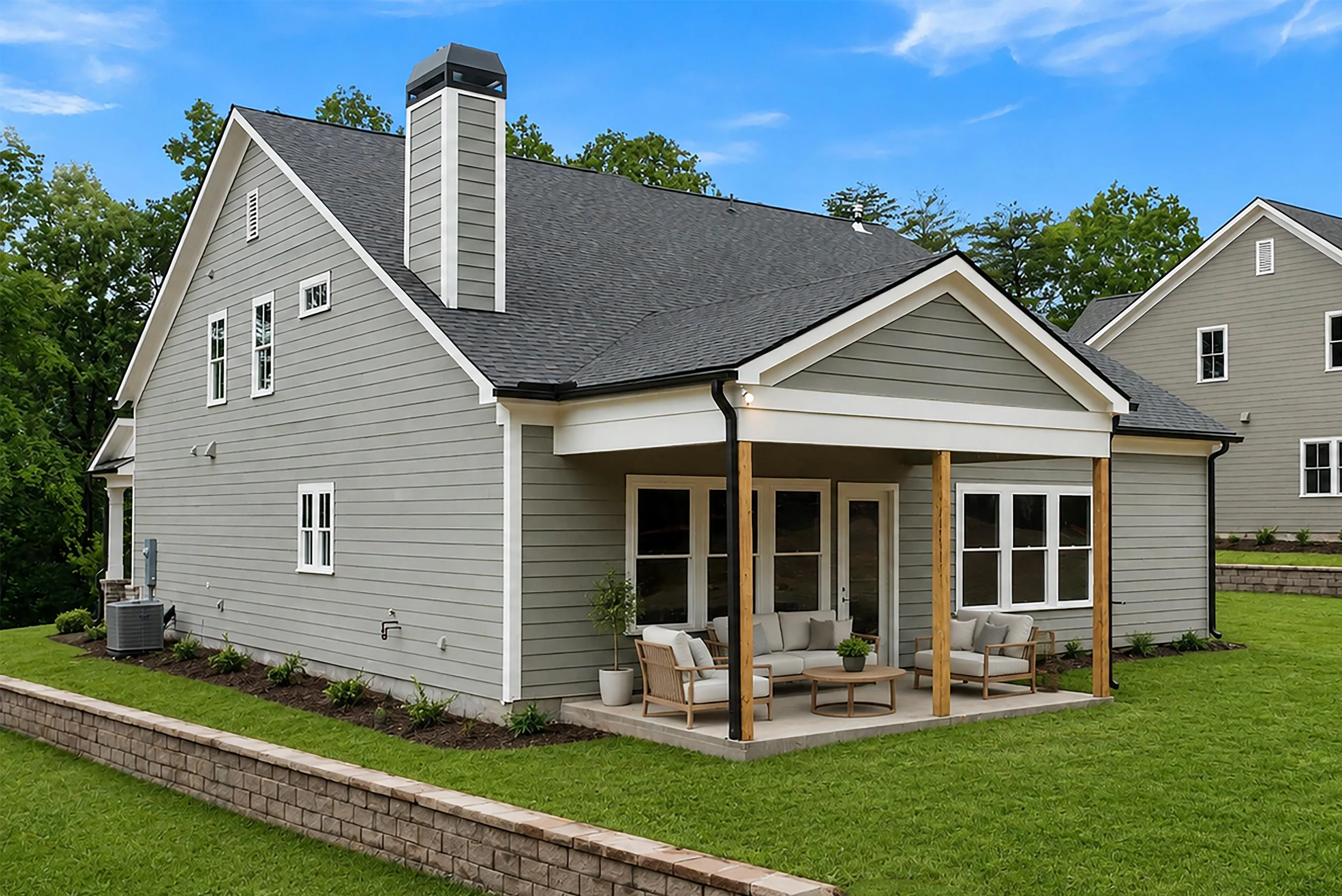 Greendale B Rear Elevation