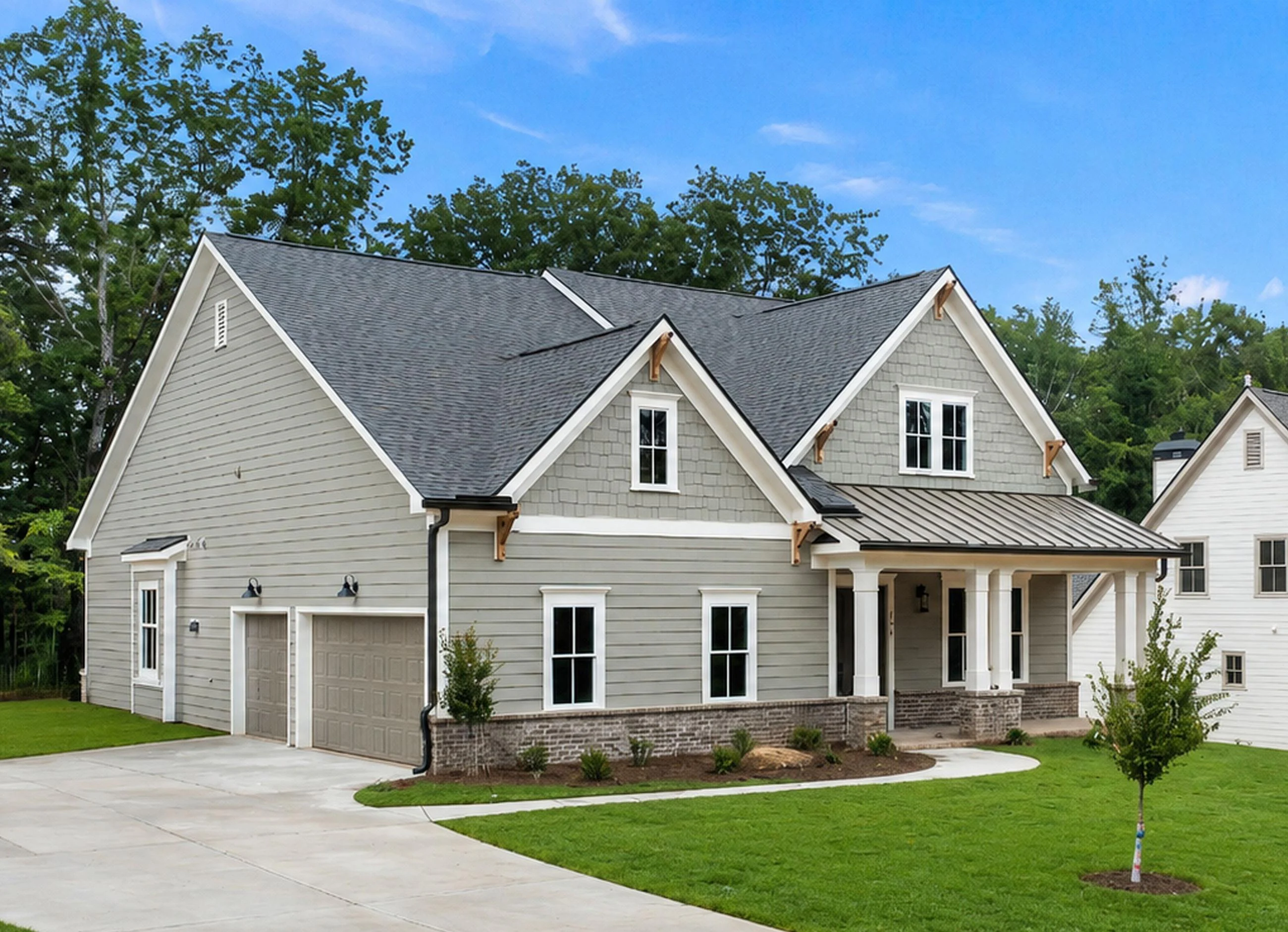 Greendale B Front Elevation