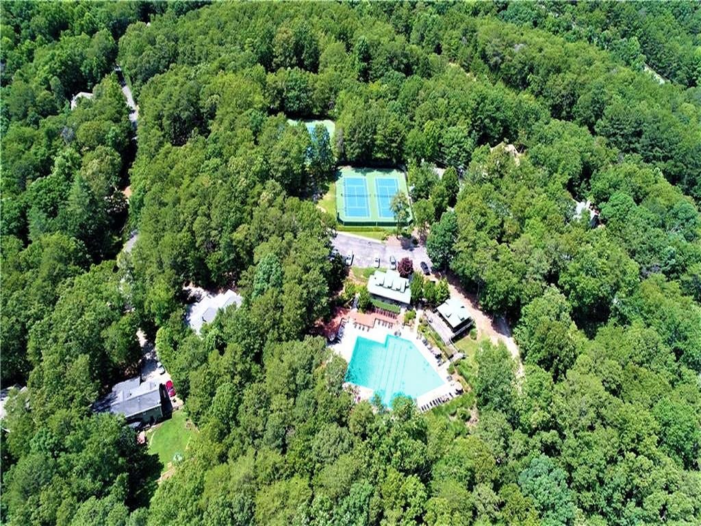 Aerial of Red Cloud Park