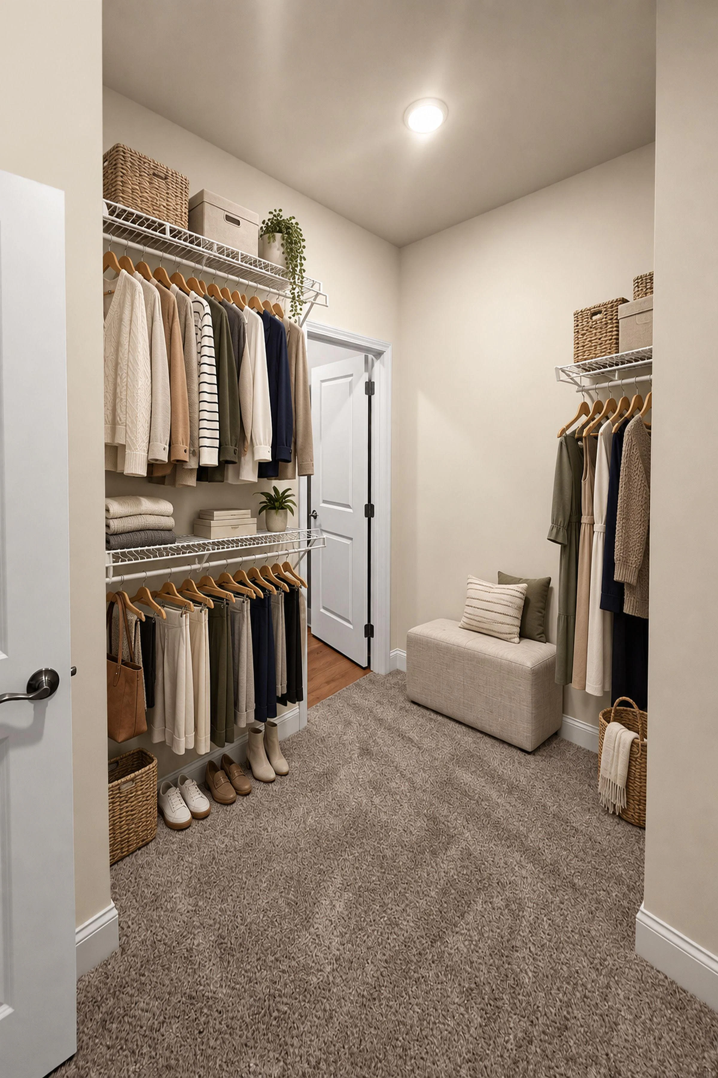 Sequoia Primary Walk-in Closet