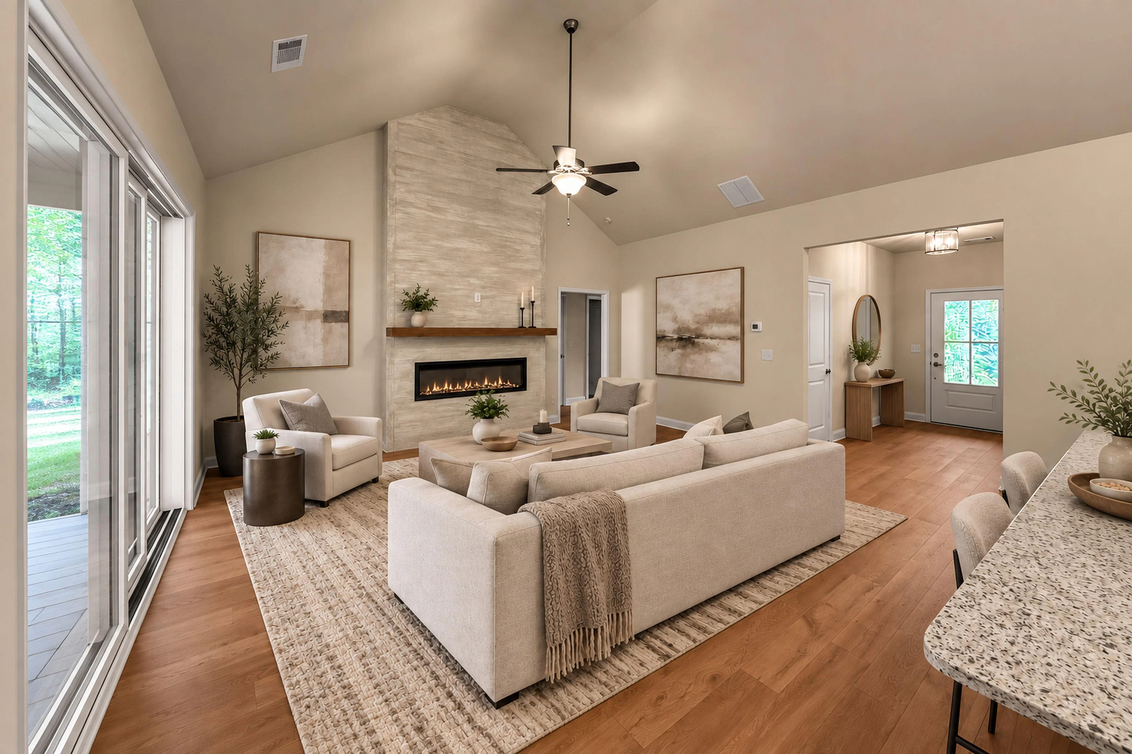 Sequoia Open Living Area