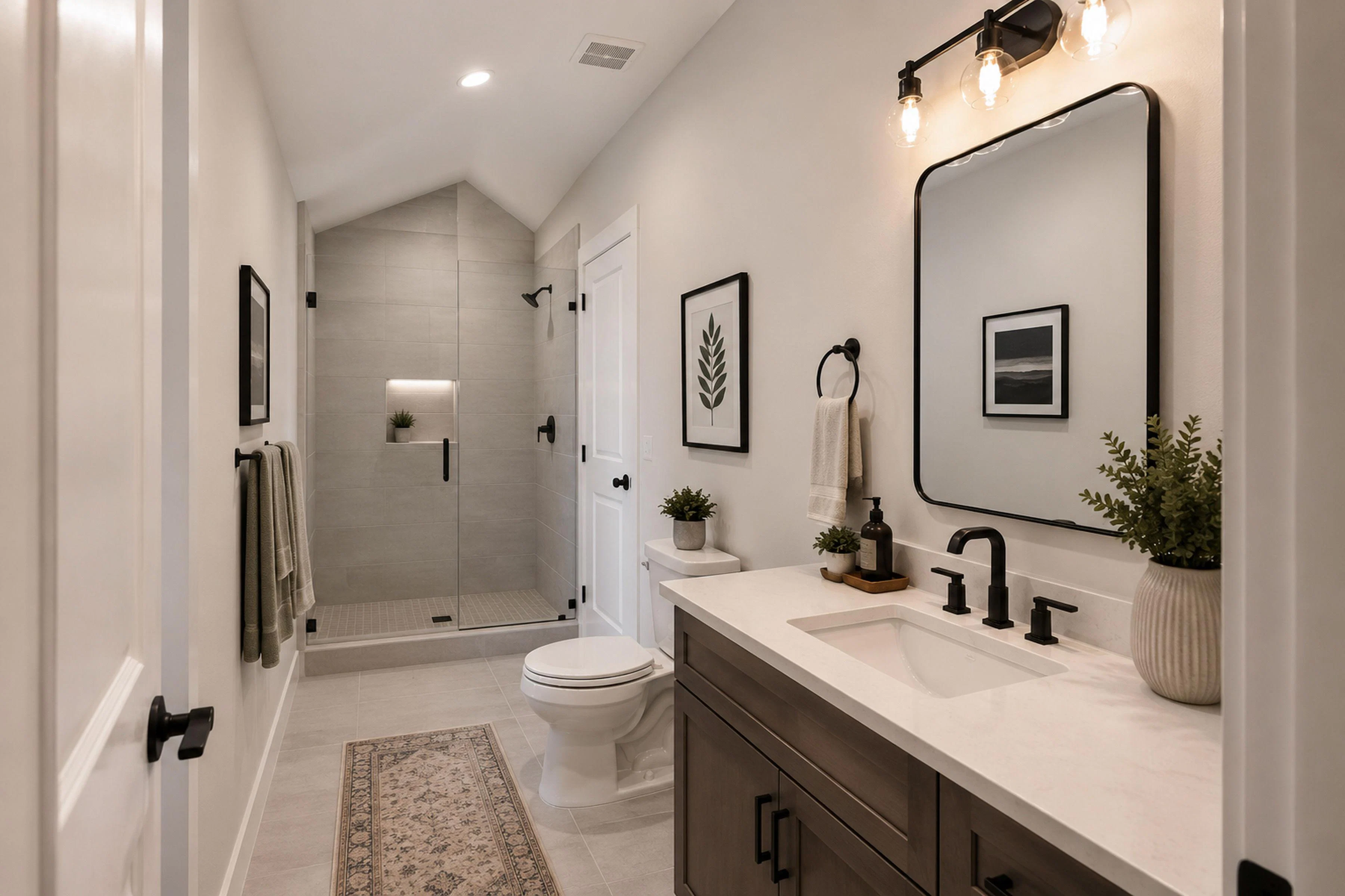 Red Bud B Upper Level Guest Bath