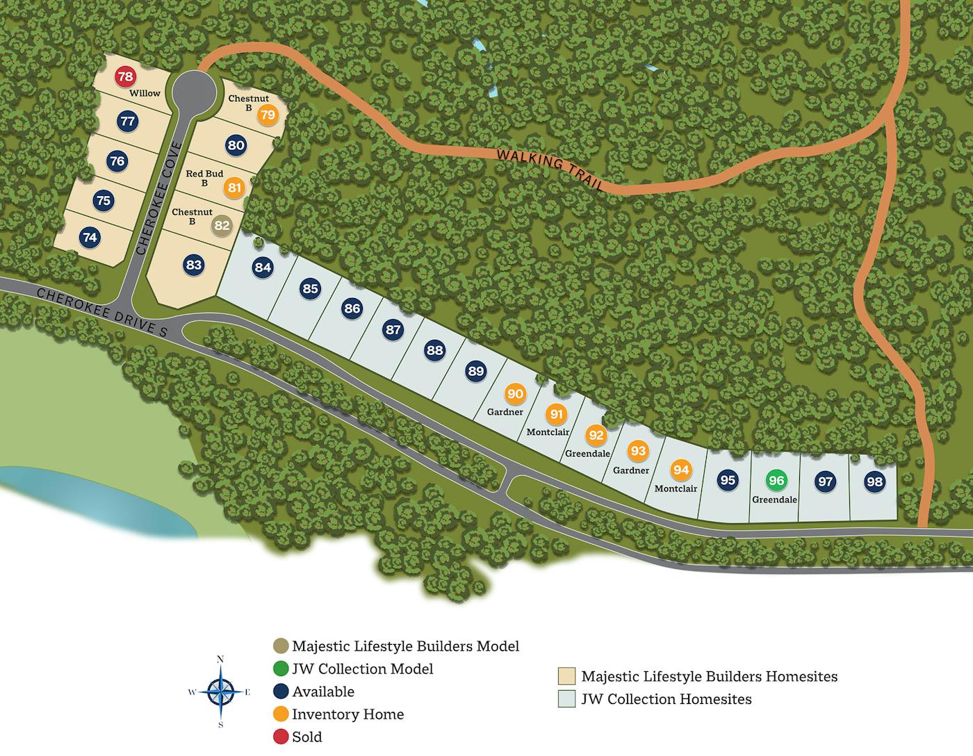 Neighborhood site plan