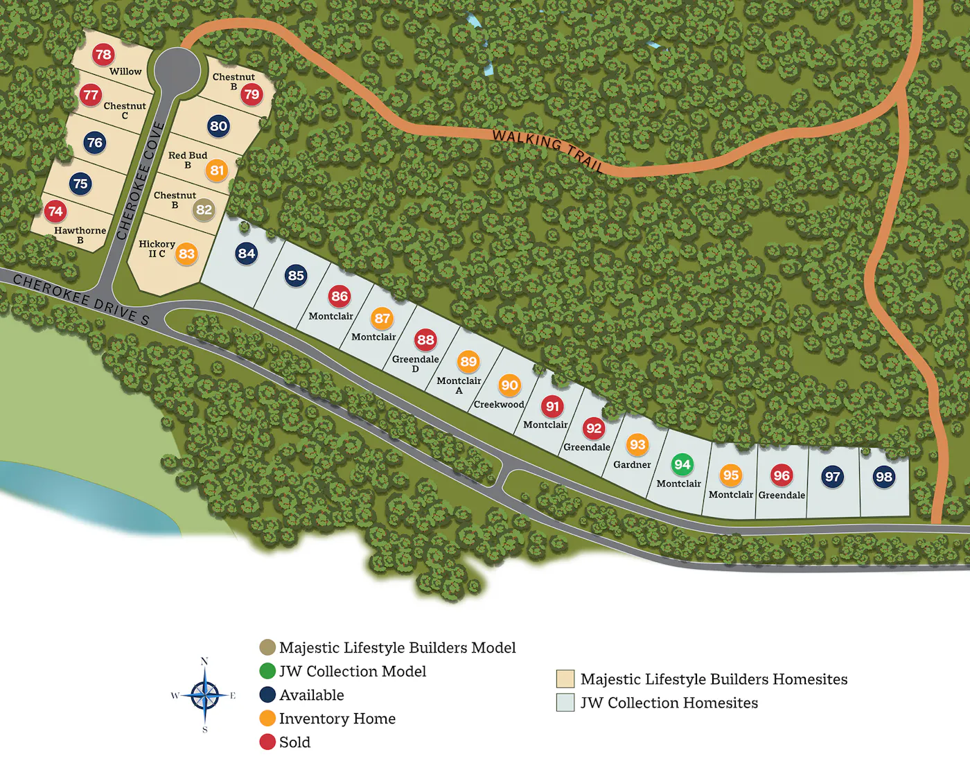 Neighborhood site plan