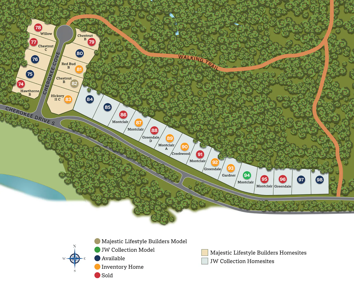 Neighborhood site plan