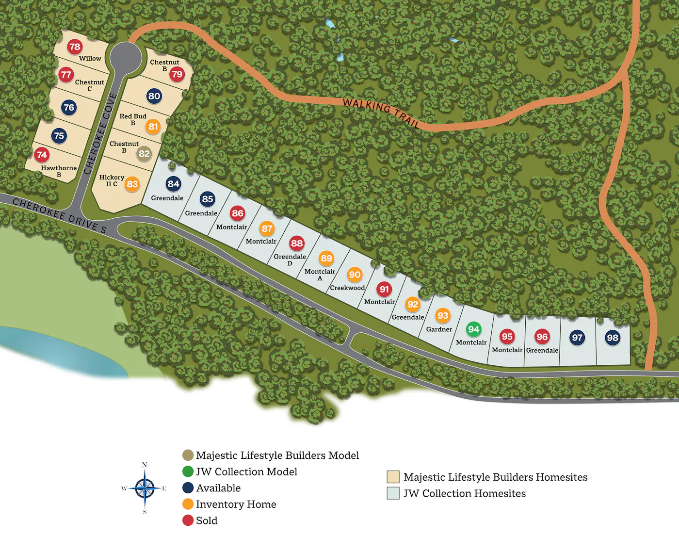 Neighborhood site plan