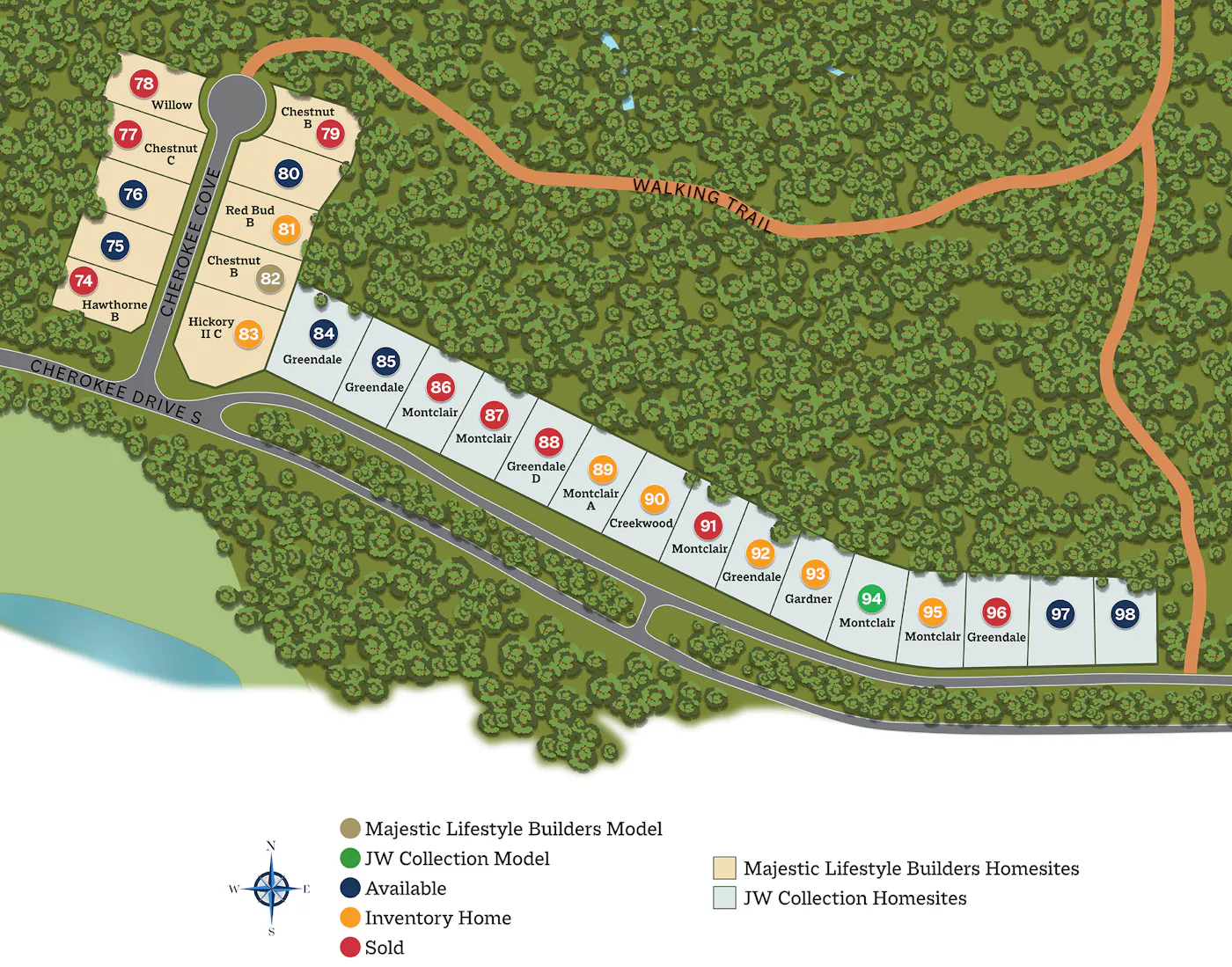 Neighborhood site plan
