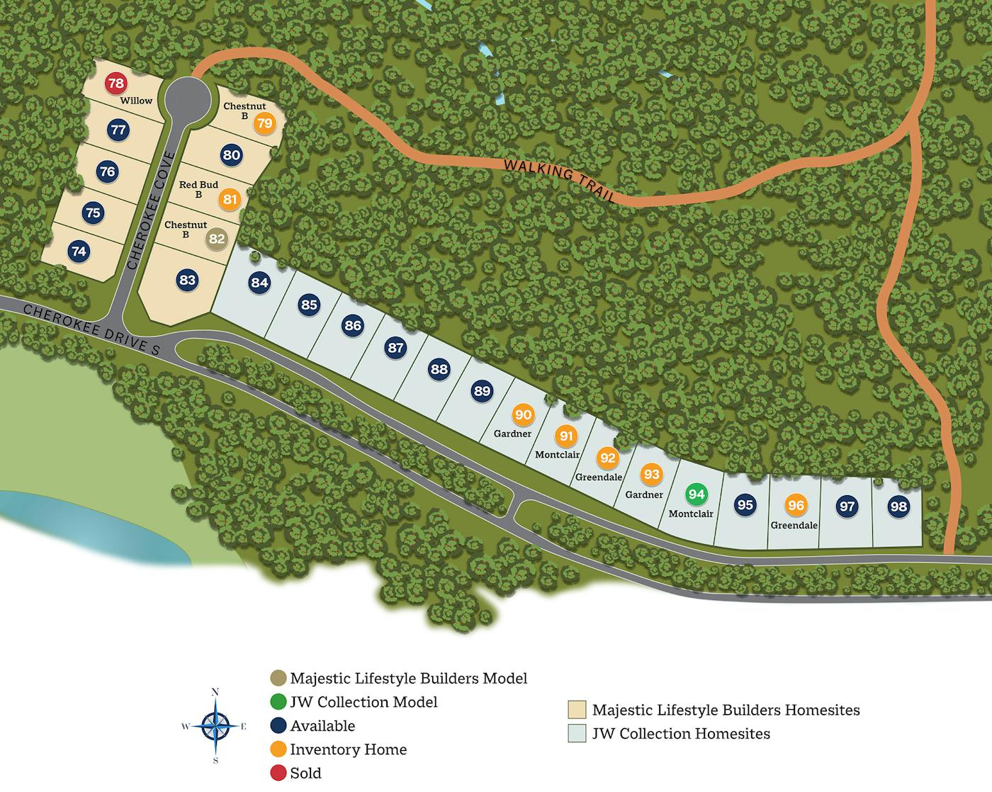 Neighborhood site plan