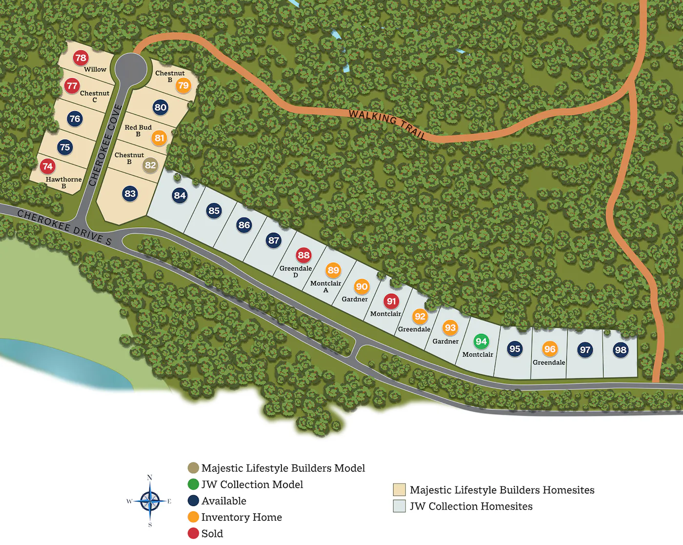 Neighborhood site plan