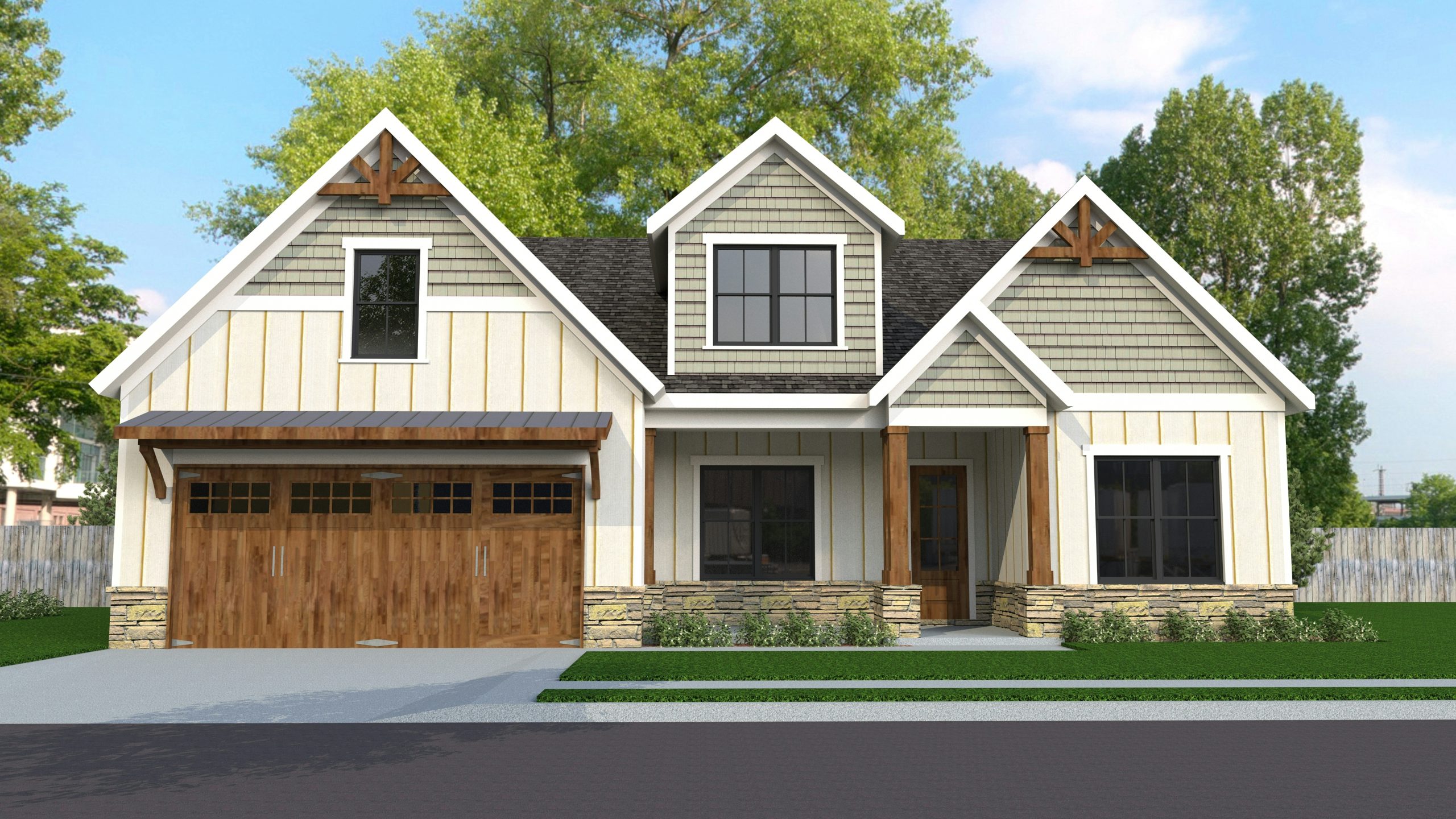 Hickory II C Elevation