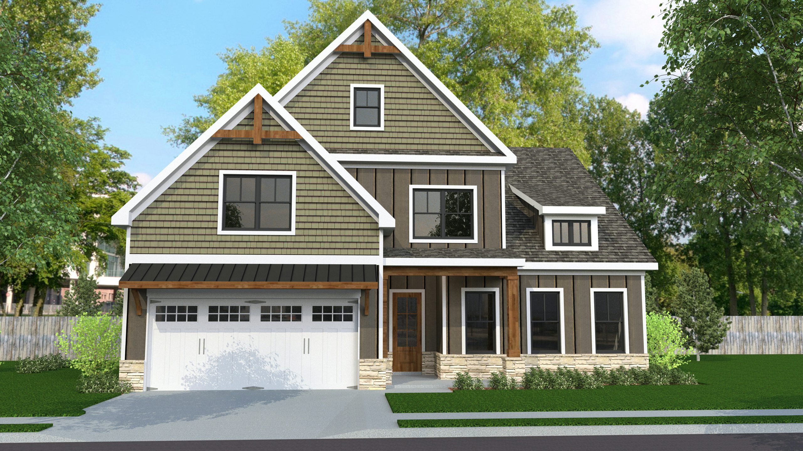 Chestnut B Elevation